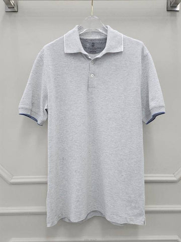 men s short sleeve t shirt - BRUNELLO CUCINELLI - BALAAN 1