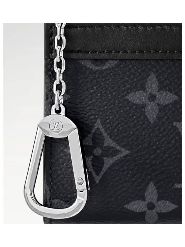 Voyage Key Pouch Black - LOUIS VUITTON - BALAAN 3