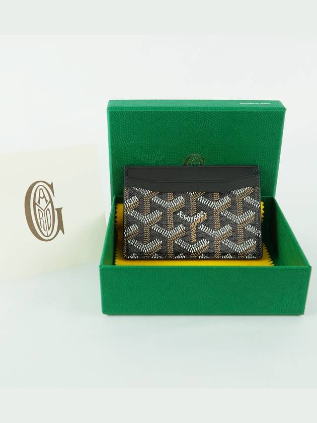 French origin Saint Sulpice card holder wallet business black STSULPPML TY01CL01X - GOYARD - BALAAN 6