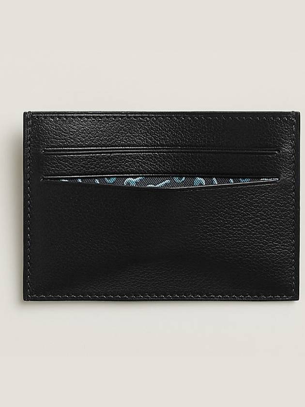 Citizen Twill Card Wallet Black Caban H085258CA - HERMES - BALAAN 5