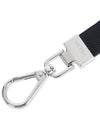 Saffiano Leather Key Holder Black - PRADA - BALAAN 5