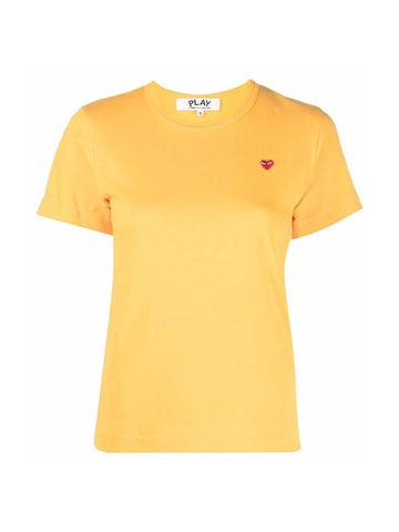 22SS Women's Mini Logo Orange TShirt P1T313 - COMME DES GARCONS - BALAAN 1