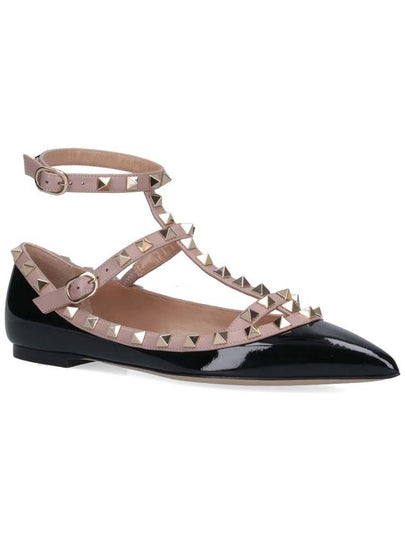 Valentino Garavani Flat shoes Black - VALENTINO - BALAAN 2