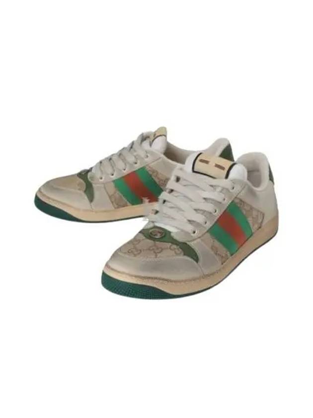 GG Screener Canvas Low Top Sneakers - GUCCI - BALAAN 2