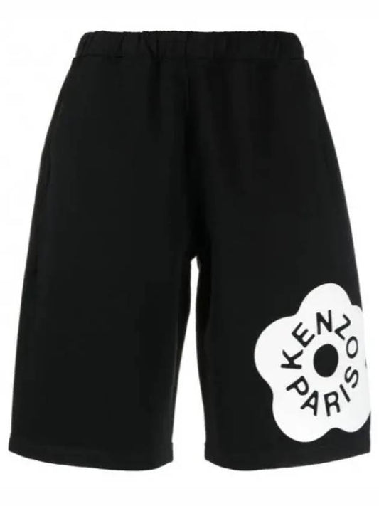 Boke Flower 2 0 Bermuda Shorts Black - KENZO - BALAAN 2