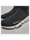 Speed Trainer  High Top Sneakers Black White - BALENCIAGA - BALAAN 3