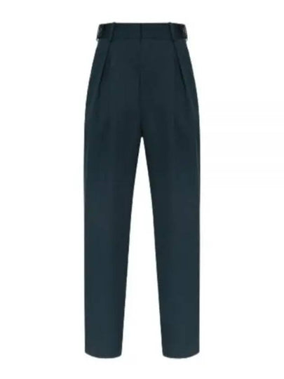 Wool Straight Pants Green - BOTTEGA VENETA - BALAAN 2