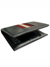 Half Wallet BRYCEN HP F100 BLACK Men's Half Wallet - BALLY - BALAAN 3