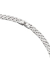 Curb chain combination long necklace silver - BE/GINS - BALAAN 8