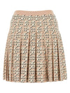 tee monogram pleated skirt - TORY BURCH - BALAAN 2