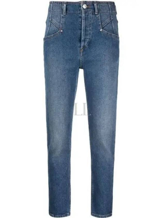 Niliane Slim Denim Jeans Blue - ISABEL MARANT - BALAAN 2