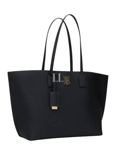 Monogram Motif Medium Tote Bag Black - BURBERRY - BALAAN 2