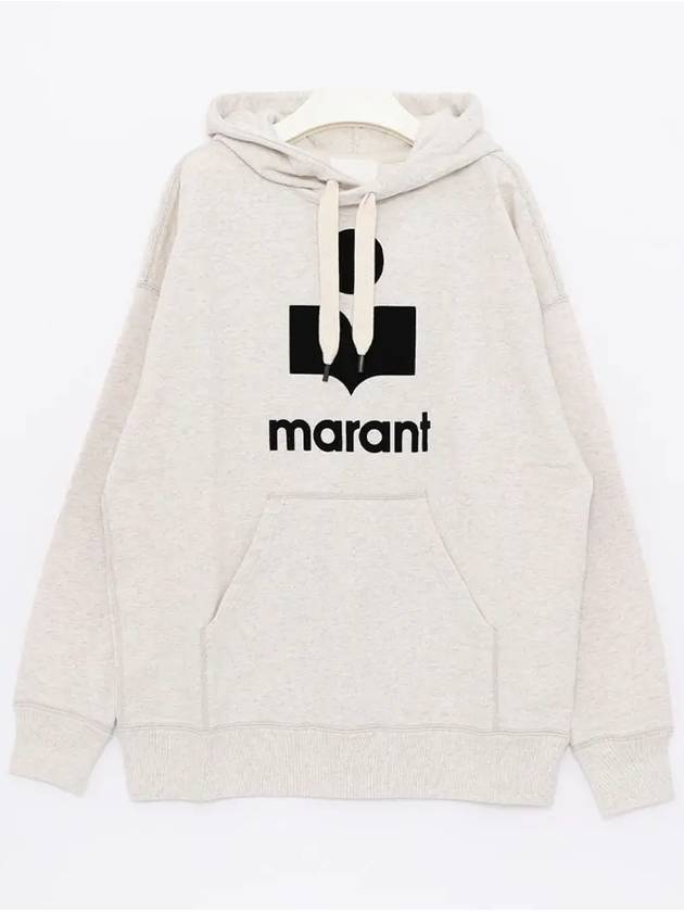 Miley Logo Hoodie Ecru - ISABEL MARANT - BALAAN 4