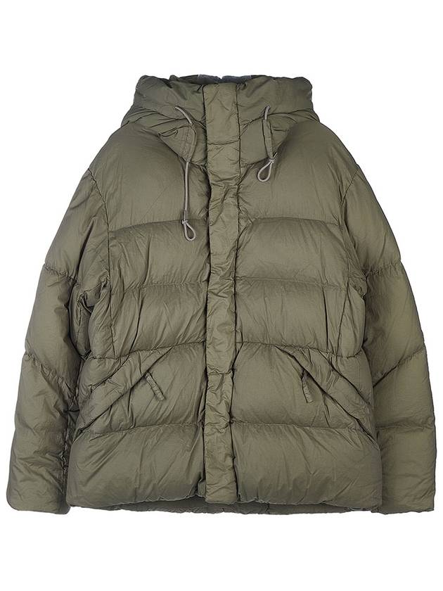 Alpine Down Jacket Khaki - TEN C - BALAAN 11