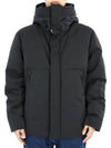 Men s Goto Hooded Padded Jacket Black UP01 541 - PARAJUMPERS - BALAAN 2