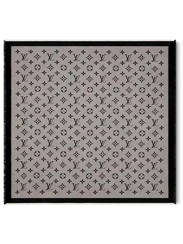 Neo Natte Monogram Scarf Black - LOUIS VUITTON - BALAAN 2