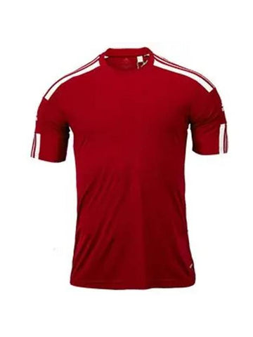 Squadra 21 Short Sleeve T-Shirt Red - ADIDAS - BALAAN 1