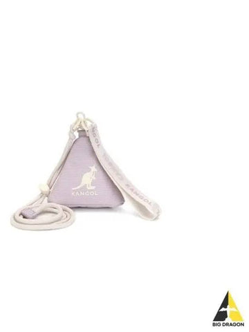 Gear Triangle Pouch Charm 0018 Lilac - KANGOL - BALAAN 1