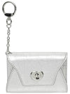 Heartlock keyring multi pouch card wallet silver - LE MASQUE - BALAAN 2