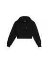 Le Sweatshirt Gros Grain Cotton Hoodie Black - JACQUEMUS - BALAAN 2