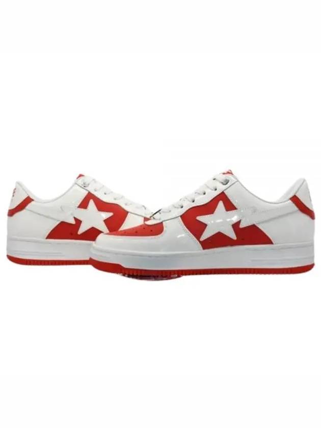 A BATHING APE 24 Bape Sta 6 M2 001FWK301328M RED Star Sneakers - BAPE - BALAAN 1