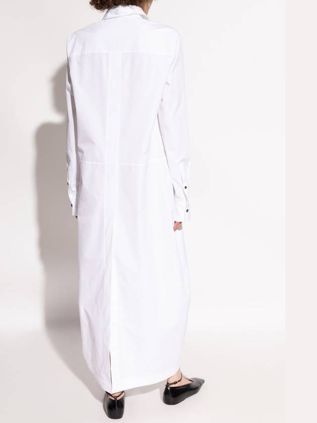 JIL SANDER Shirt Dress, Women's, White - JIL SANDER - BALAAN 4