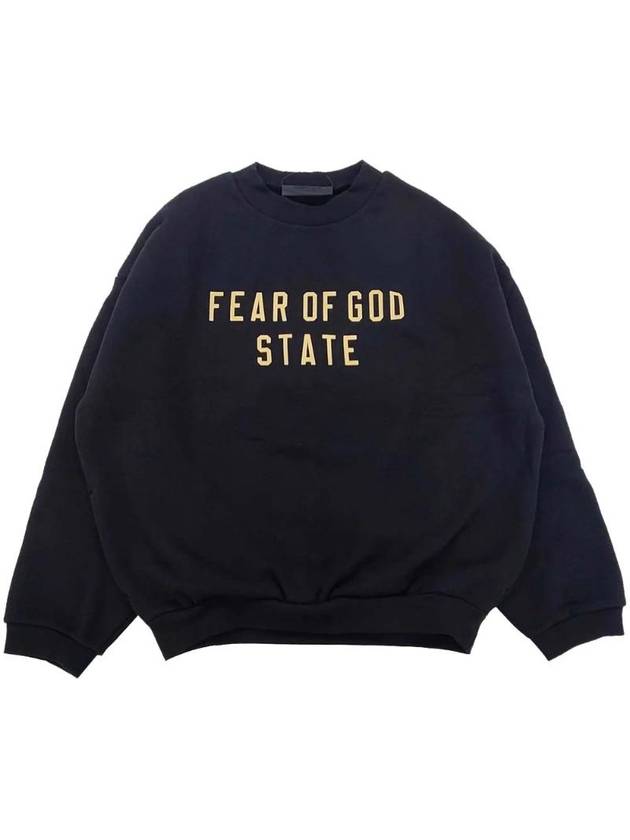 Logo Print Sweatshirt Black - FEAR OF GOD - BALAAN 1