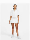 Women's Court Dry Fit Victory Tennis Pleats Skirt White - NIKE - BALAAN 3