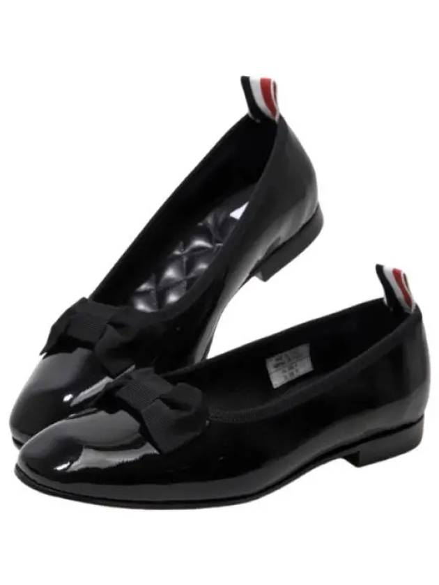 Soft Patent Leather Sole Opera Ballerina - THOM BROWNE - BALAAN 1