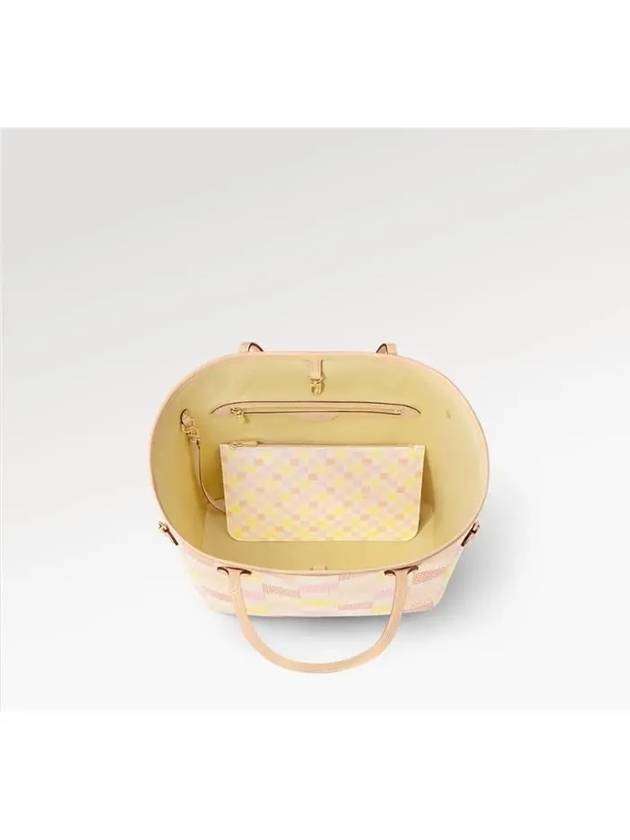 Neverfull MM Tote Bag Peach - LOUIS VUITTON - BALAAN 5