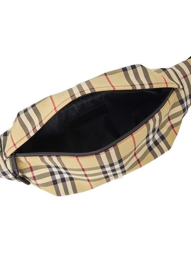 Vintage Check Nylon Belt Bag Beige - BURBERRY - BALAAN 6