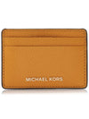 Pebble Leather Card Wallet Ocher - MICHAEL KORS - BALAAN 2