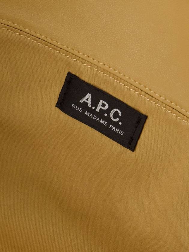 Logo Ninon Detail Medium Tote Bag Beige - A.P.C. - BALAAN 5