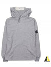 Light Fleece Hoodie Grey - CP COMPANY - BALAAN 2