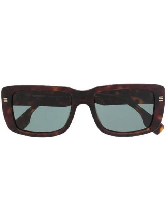 Eyewear Tortoiseshell Square Frame Sunglasses BE4376U - BURBERRY - BALAAN 1