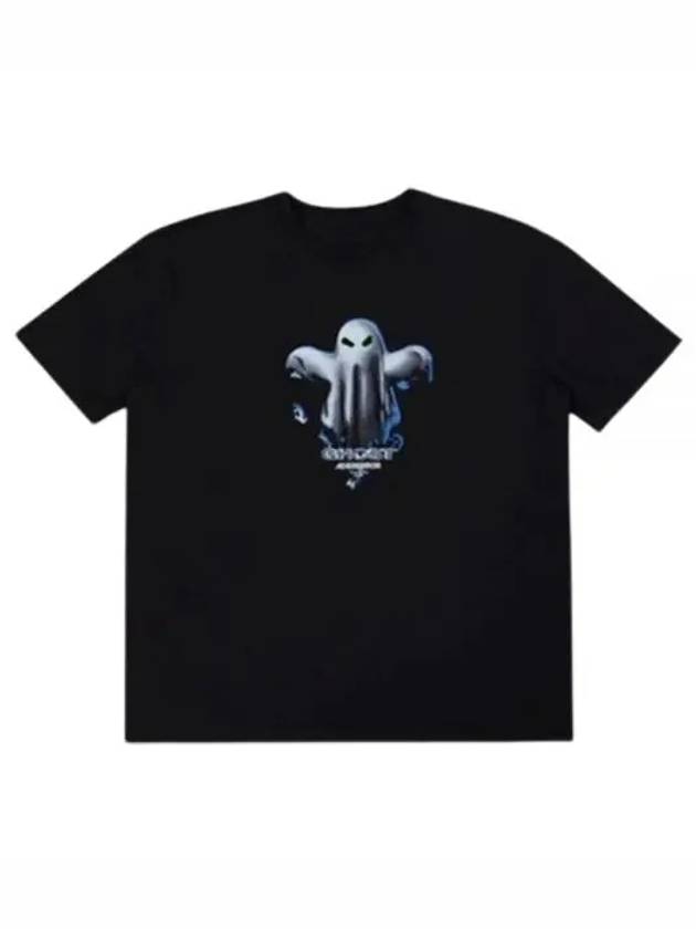 Ghost Short Sleeve T-Shirt Noir - ADER ERROR - BALAAN 2