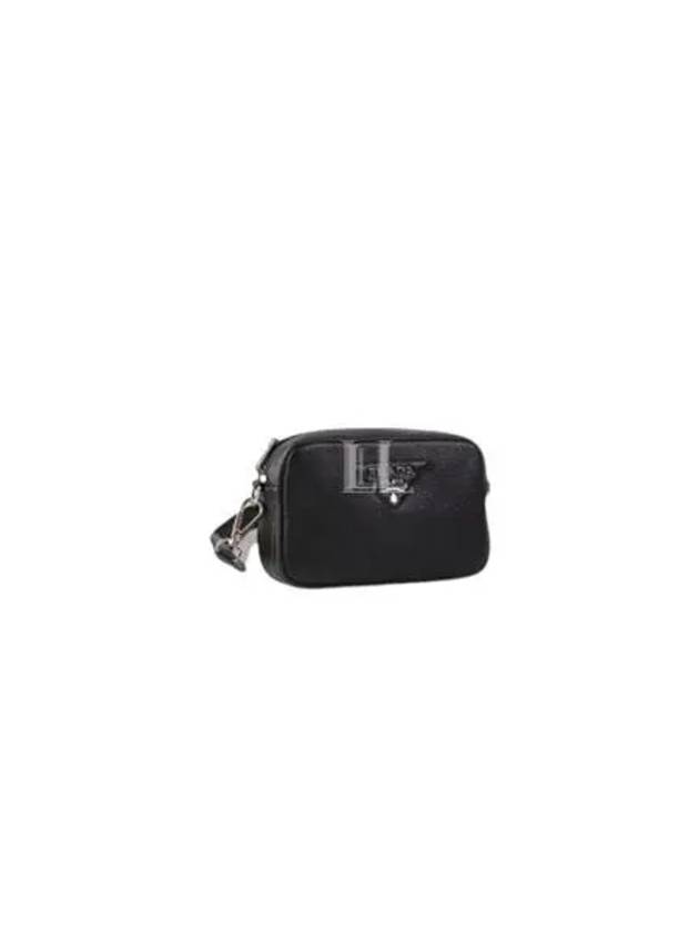 Soft Line Leather Small Shoulder Bag Black - PRADA - BALAAN 2