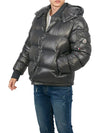 Maljaset short down padding dark gray - MONCLER - BALAAN 6