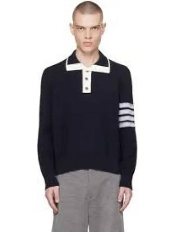 Polo NAVY MKA503A Y3005 Men s 1255907 - THOM BROWNE - BALAAN 1