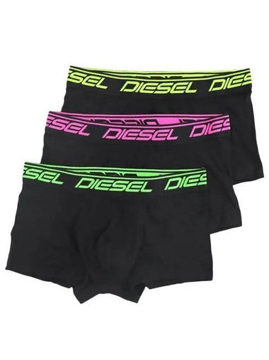 Logo waistband 00ST3V 0AMAF E6818 underwear 3 pack 1 set 995080 - DIESEL - BALAAN 1