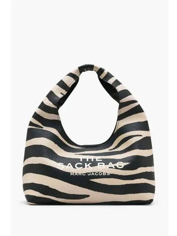 Zebra Leather The Sack BlackWhite MBBAW24019BKX - MARC JACOBS - BALAAN 1