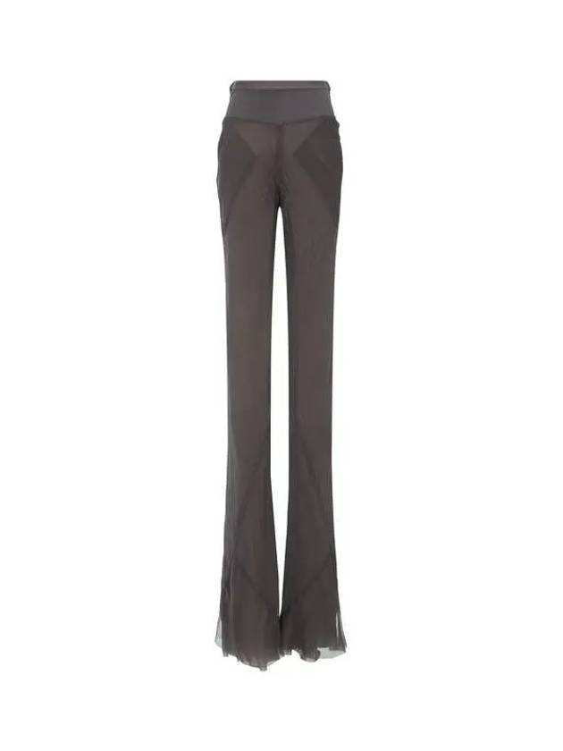 WOMEN Silk Long Bias Pants Black 270952 - RICK OWENS - BALAAN 1