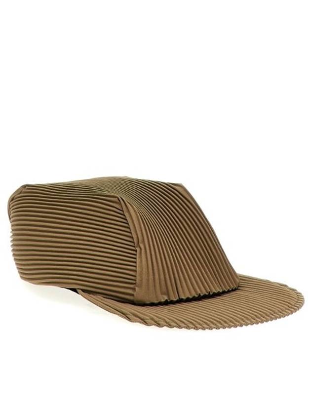 Homme Pliss Issey Miyake Hat 753658 Free Light Mocha Brown - ISSEY MIYAKE - BALAAN 2