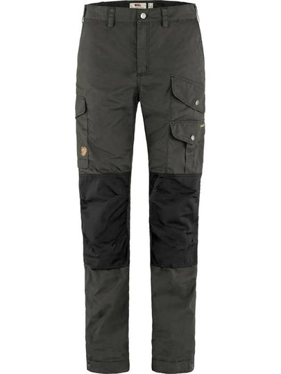 Women's Vidda Pro Trousers Dark Grey Black - FJALL RAVEN - BALAAN 2