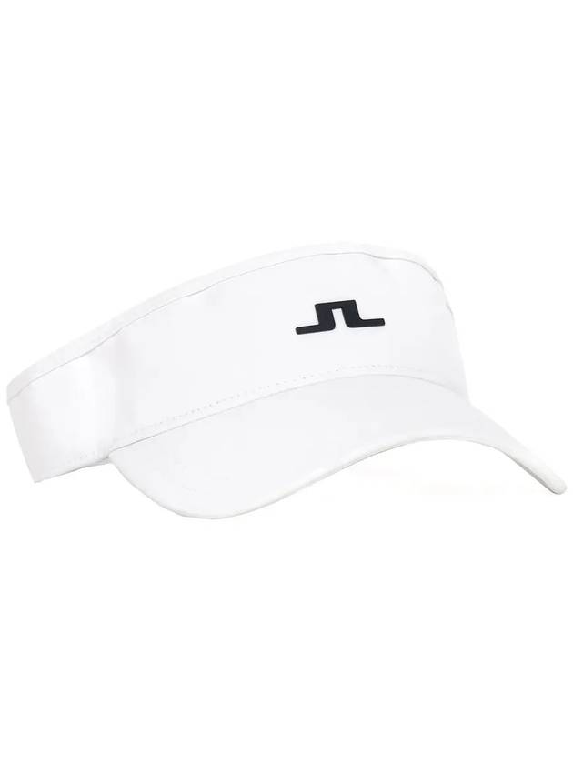 Yaden Logo Golf Visor White - J.LINDEBERG - BALAAN 2