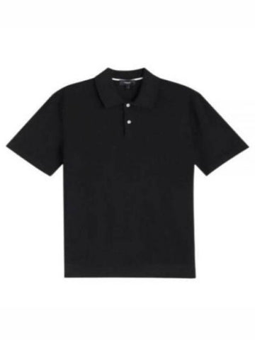 Polo T Shirt O0186704 001 Black - THEORY - BALAAN 1