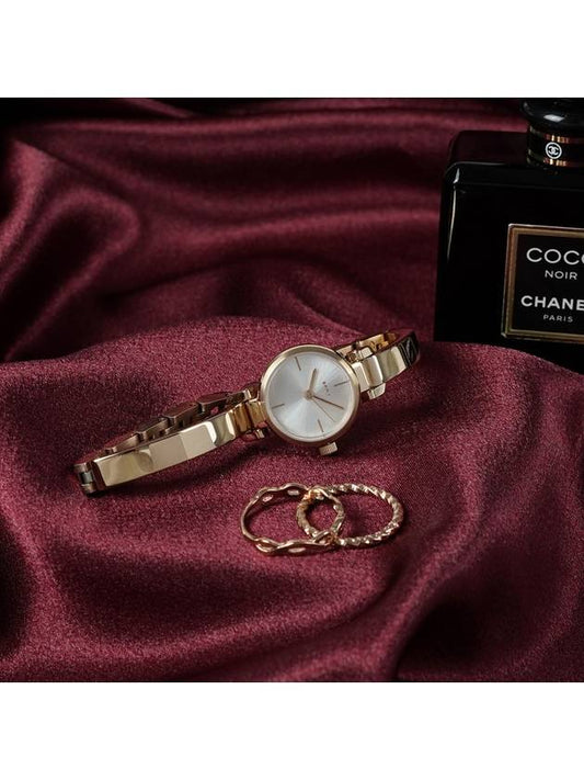 Donna Karan New York Jewelry Rose Gold Simple Bangle Bracelet Watch - DKNY - BALAAN 1