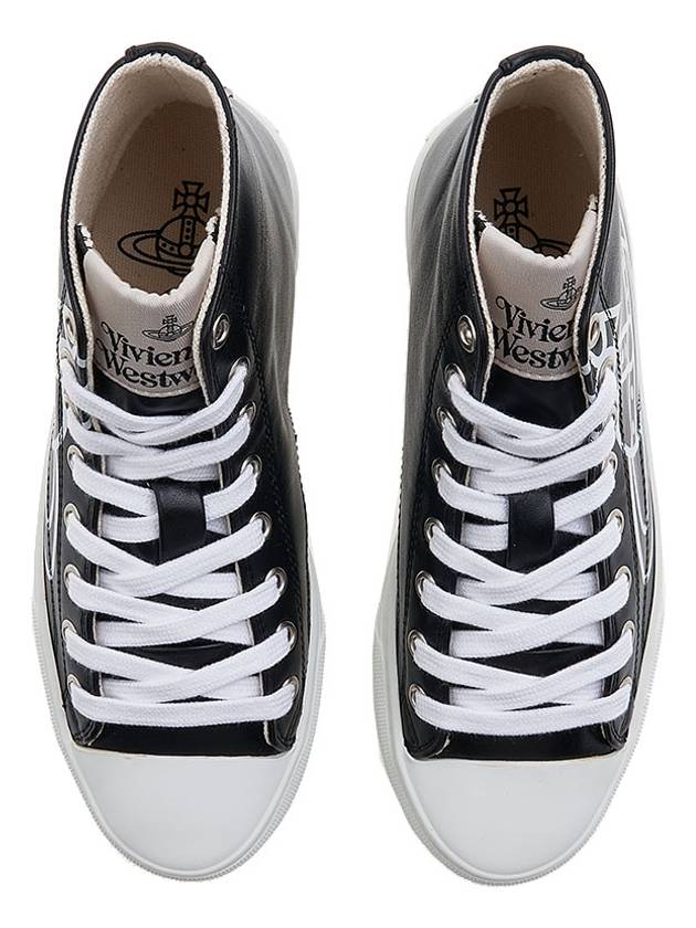 Women's Primsol High Top Sneakers Black - VIVIENNE WESTWOOD - BALAAN.