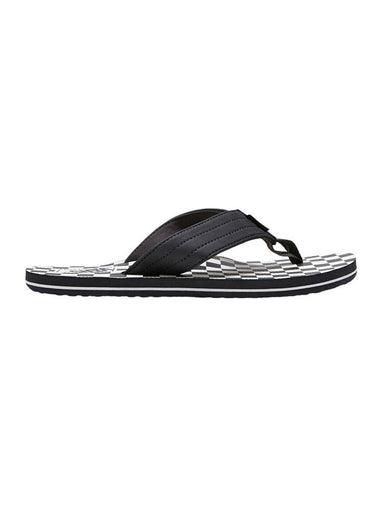 T Street Print Flip Flops Black - VANS - BALAAN 1