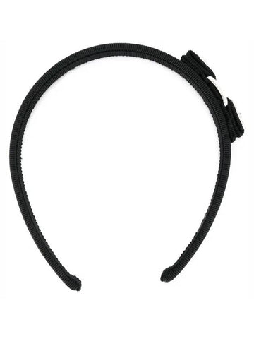 Vara Crystal Hairband Black - SALVATORE FERRAGAMO - BALAAN.